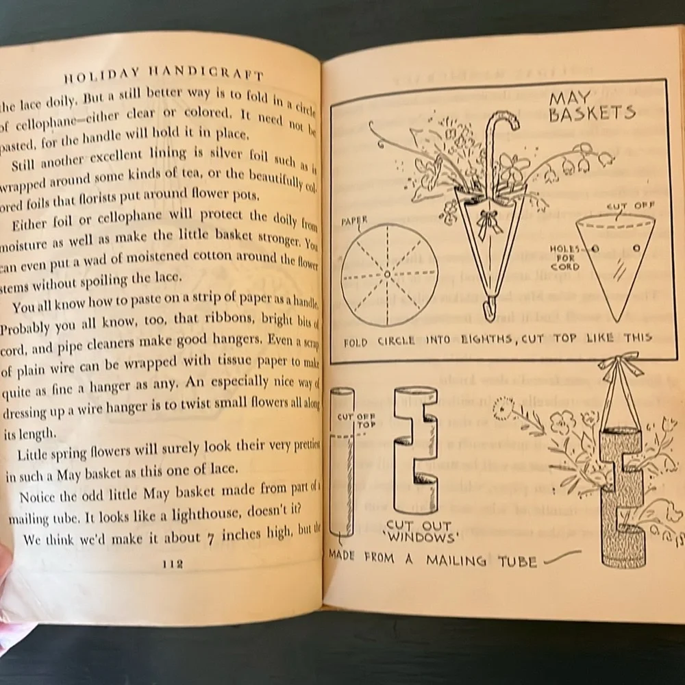 Holiday handicraft by Jordan, Nina R. (Nina Ralston)1938 Vintage EUC Hardcover